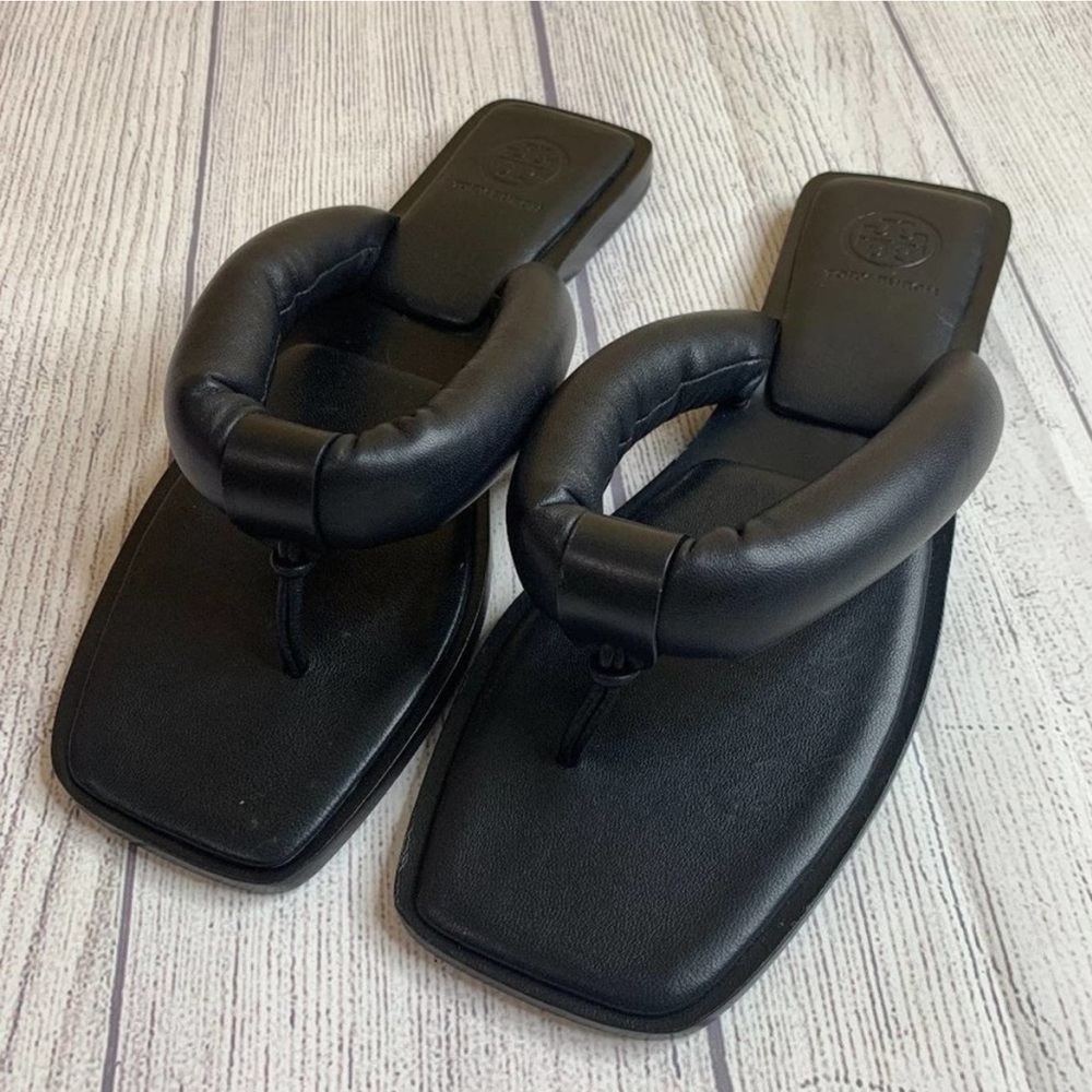 Tory Burch Black Nevada Puff Sandal Size 7